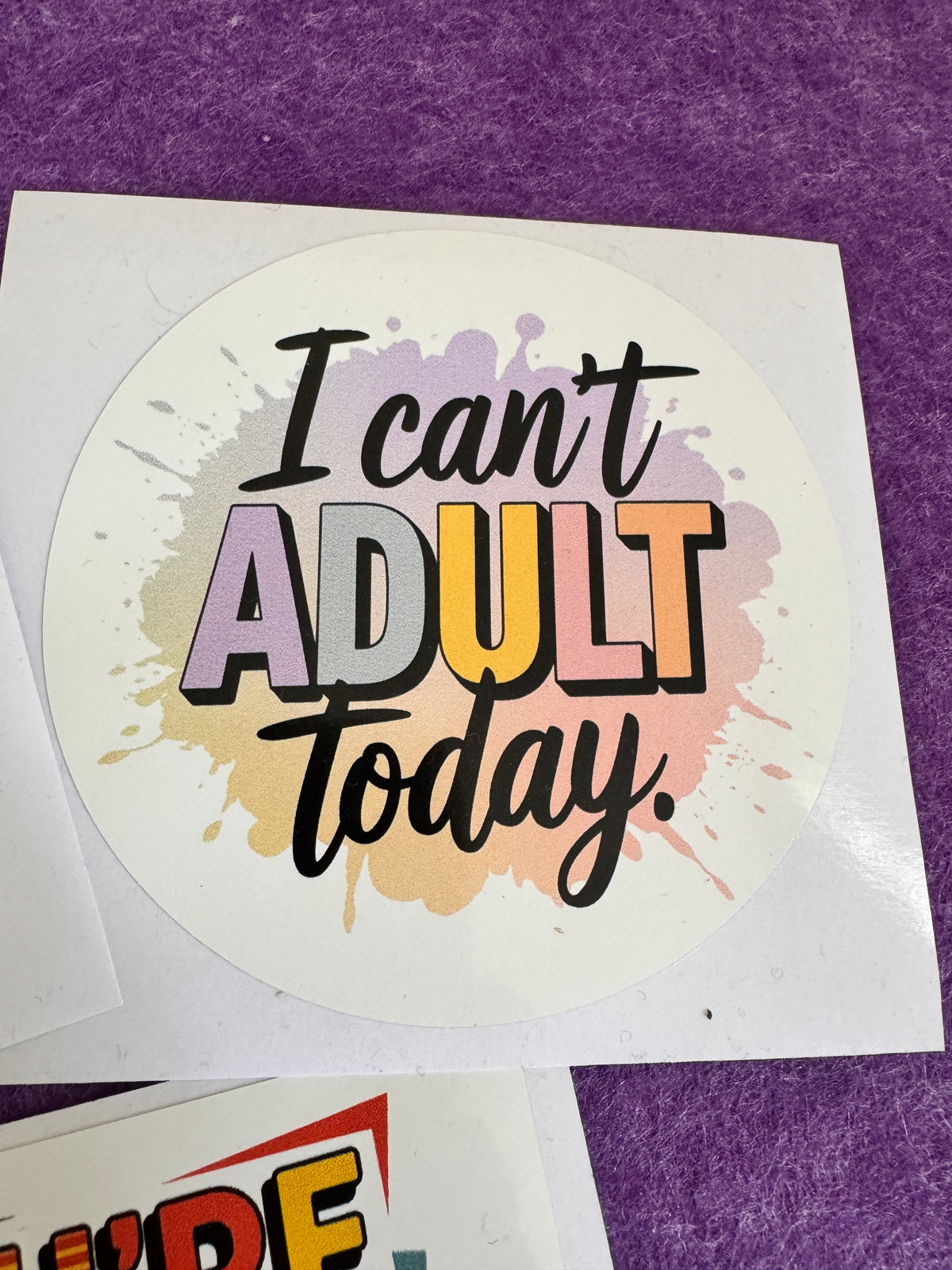 No Filter Sticker Pack