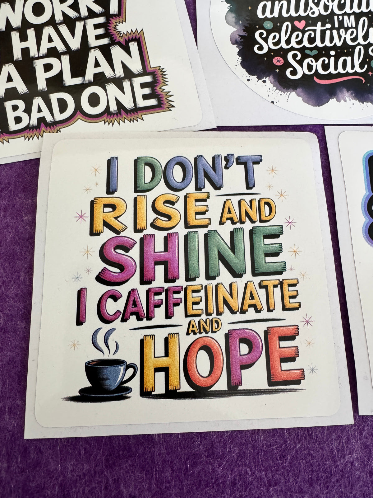 Stickers With an Attitude