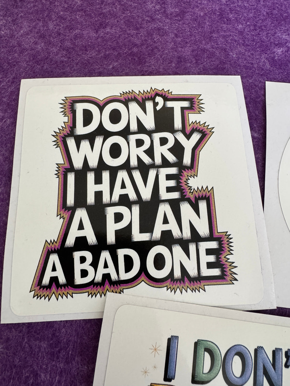 Stickers With an Attitude