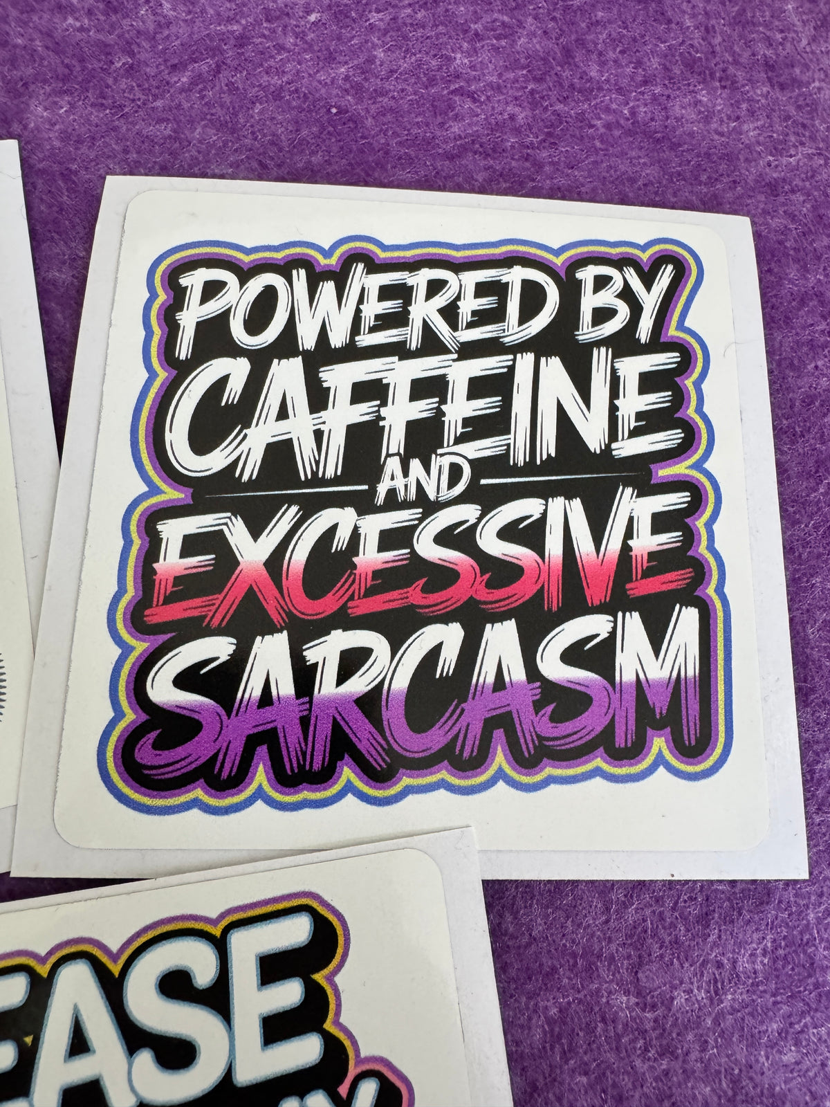 Oversized Opinions Sticker Pack