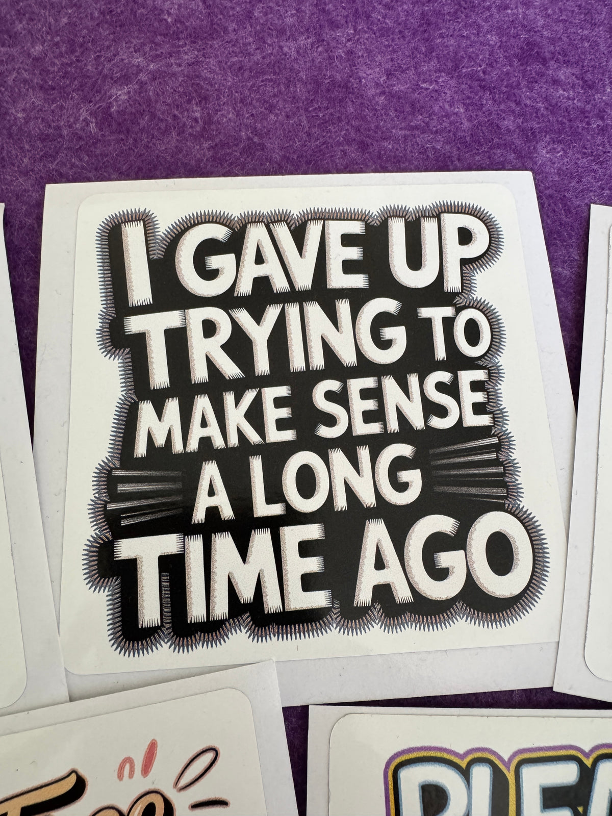Oversized Opinions Sticker Pack