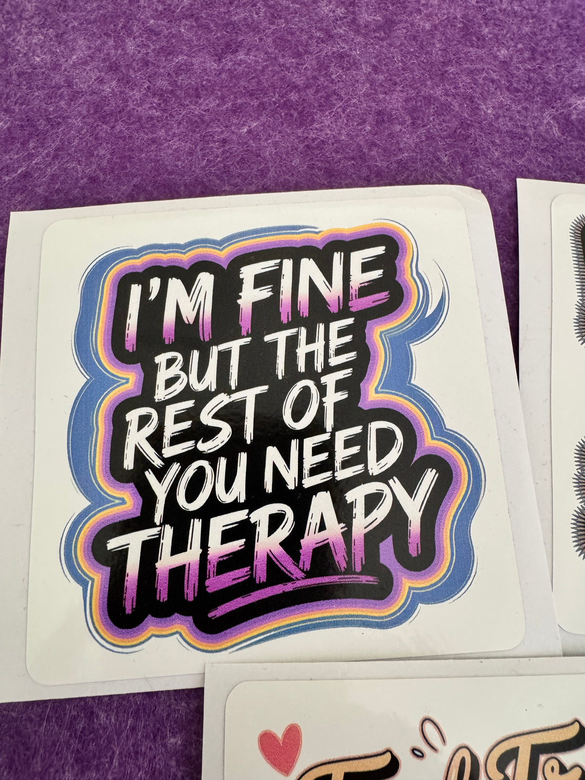 Oversized Opinions Sticker Pack