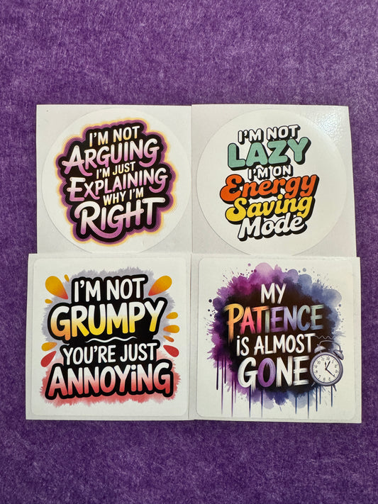 Big Mouth Sticker Pack