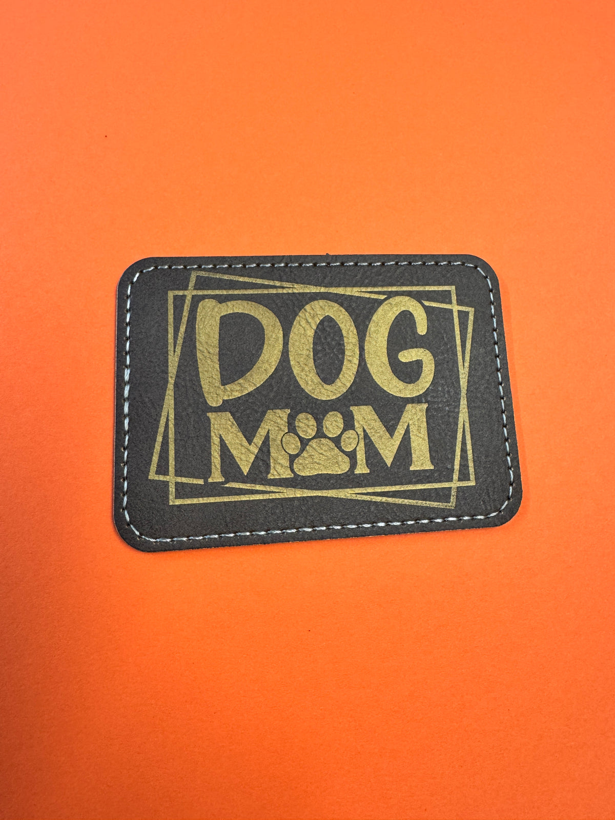 Dog Mum Iron-on Patch
