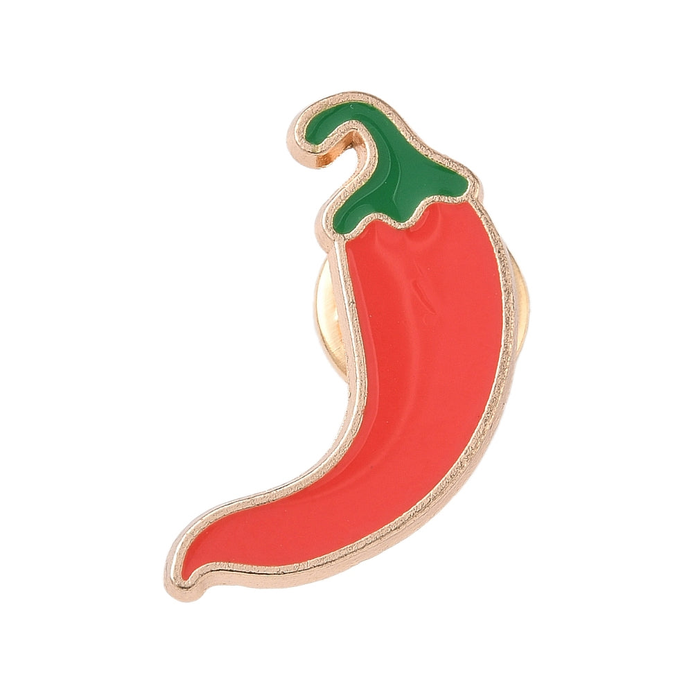 Chilli Map Pin Chilli pepper enamel pin – Jelly Metal