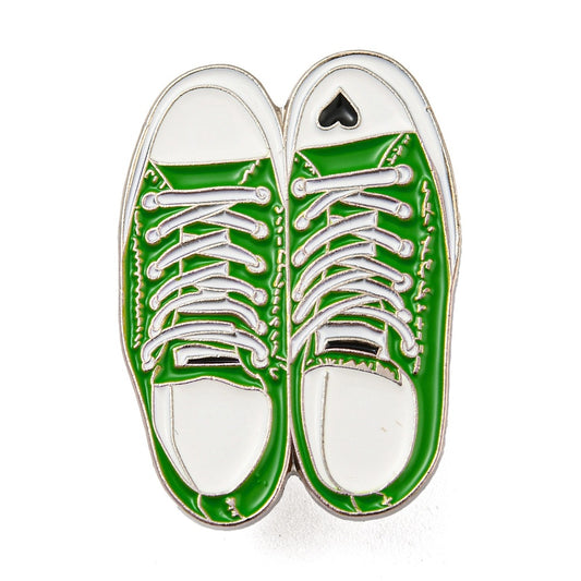 Street shoes enamel pin