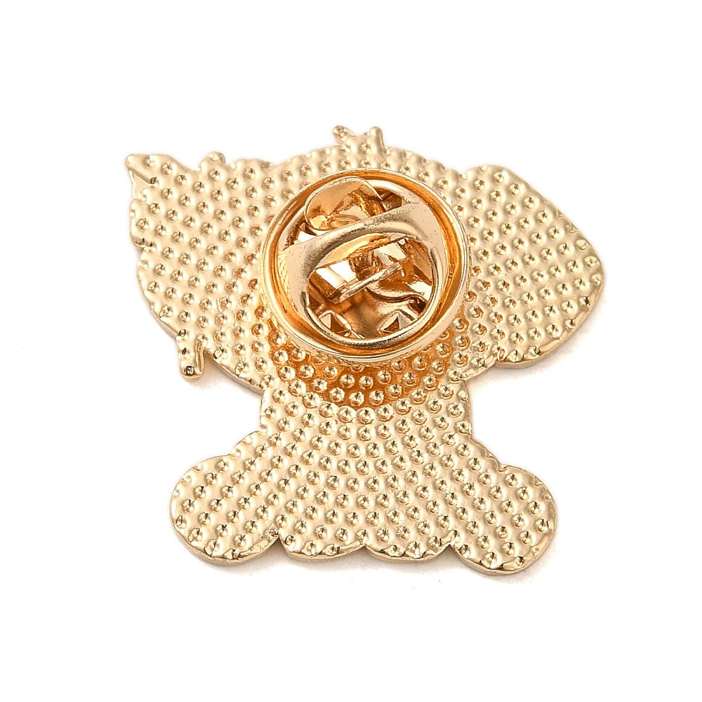 Baby elephant enamel pin