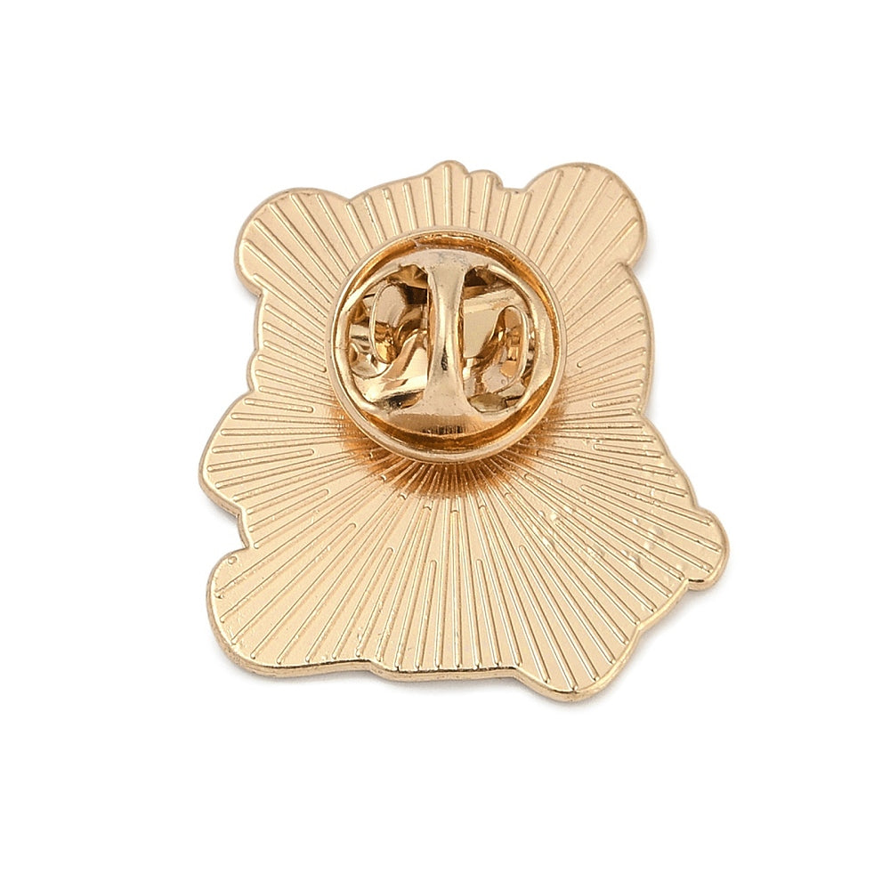 Panda bamboo enamel pin