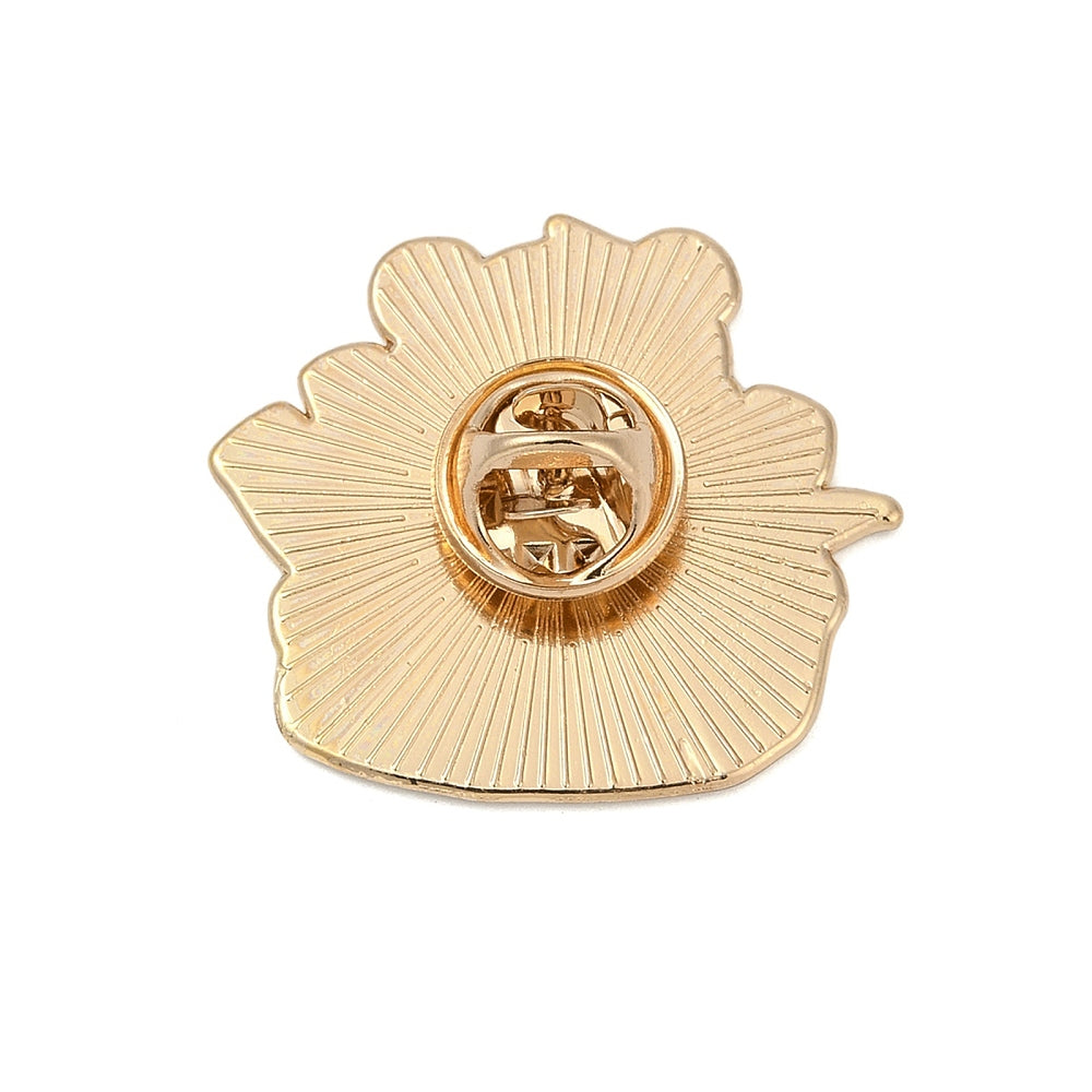 Panda bamboo chair enamel pin