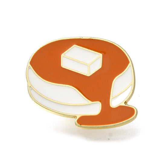 Pancakes enamel pin
