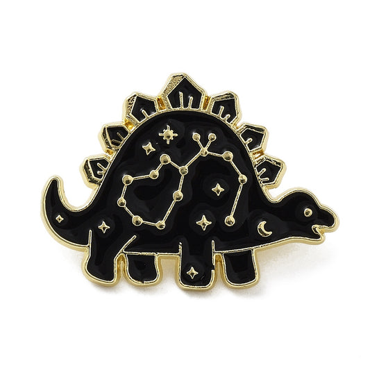 Star sign 'leo' dinosaur enamel pin